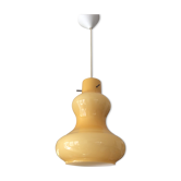 Suspension scandinave des années 60-70 en opaline