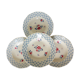 4 hollow plates of Digoin and Sarreguemines model Bastia 220629