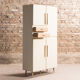 Cupboard equipped with plenty of storage, circa 1950