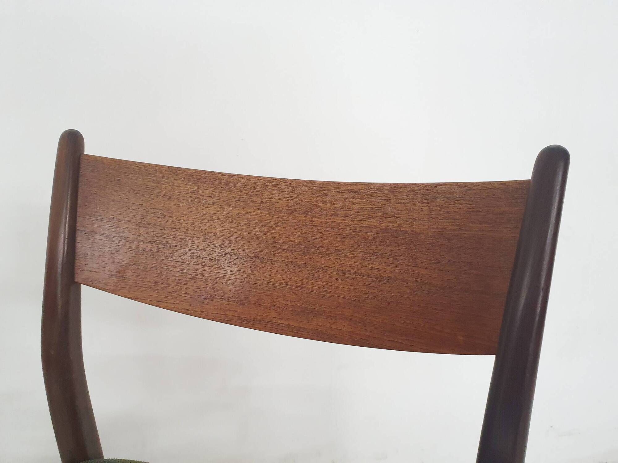 Set of four teak Pastoe "SA10" dining chairs, The Netherlands 1959