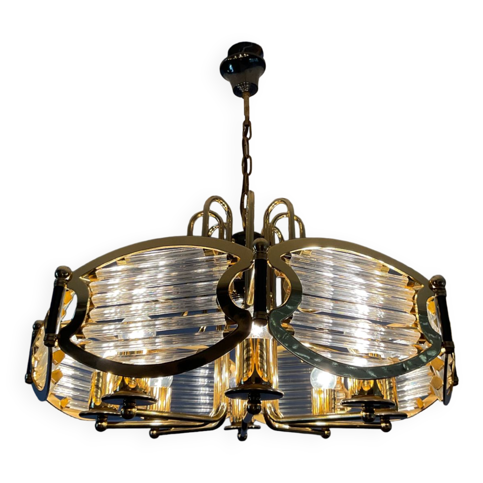 Vintage Bakalowits & Söhne chandelier from the 70s