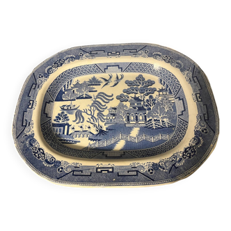 Willow Platter - Plateau en céramique - UK - 46x36 cm