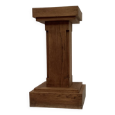 Colonne en bois de chêne dimension : hauteur -70cm  - largeur -38cm-