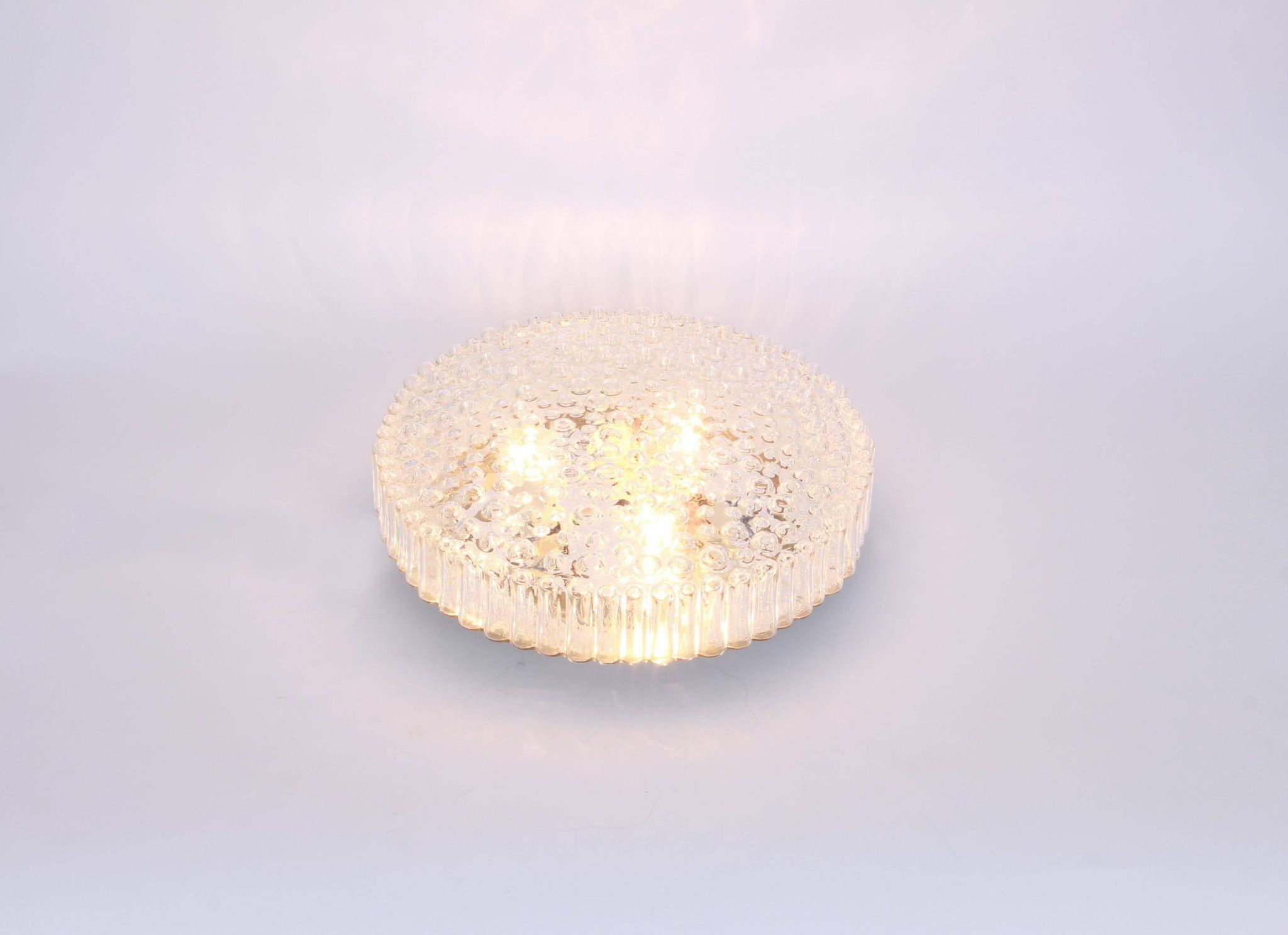 Plafonnier en verre bulle par Staff, Allemagne, années 1970