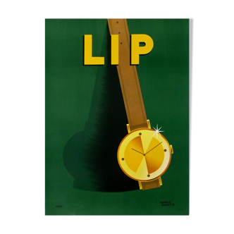 Affiche originale francis gilletta montre lip