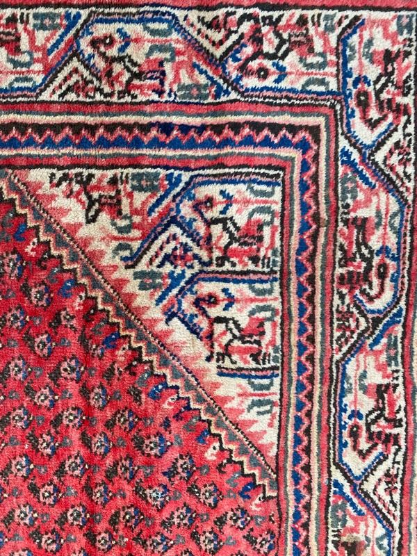 Vintage Persian rug Mir 135x212 cm