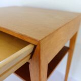 Severin Hansen, Scandinavian Bedside Table 1950s in Oak