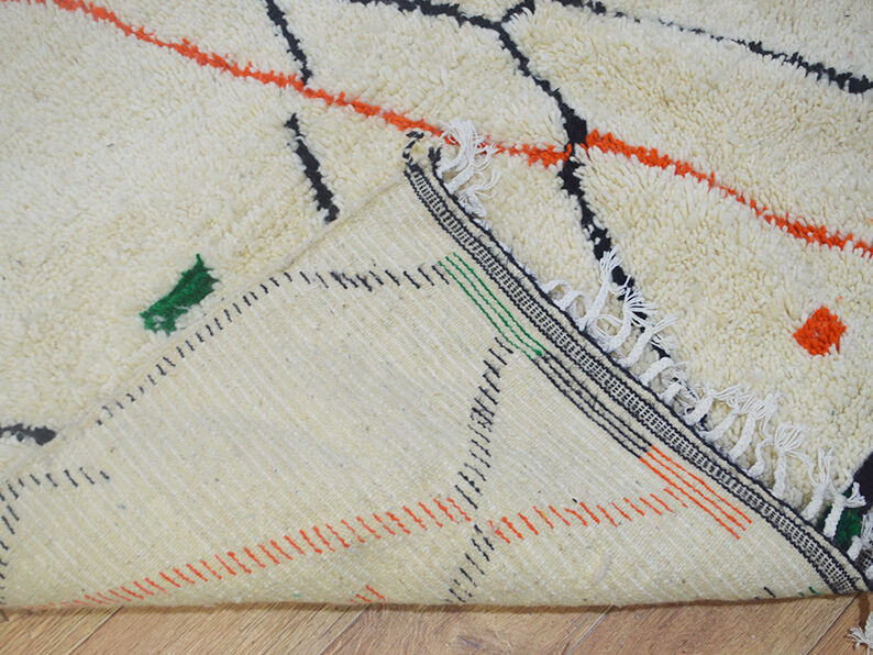 Colorful berber carpet handmade 320 x 198 cm