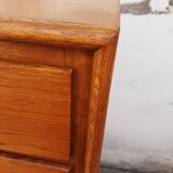 Vintage chiffonnier year 50 in light oak