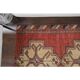 1970s Turkish Oushak Handmade Wool Cotton Red Area Rug 107x200