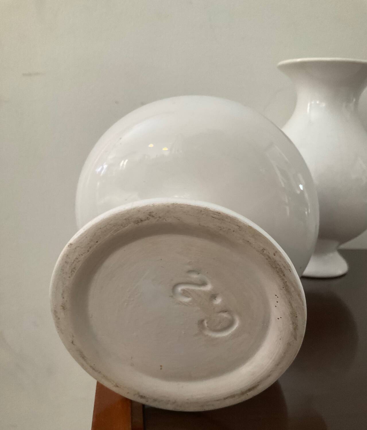 Trio de vases vintage en céramique années 60-70