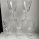 Set of 5 crystal wine glasses 50-60s