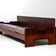 Wide minimalist loft sofa, Italy 1970s