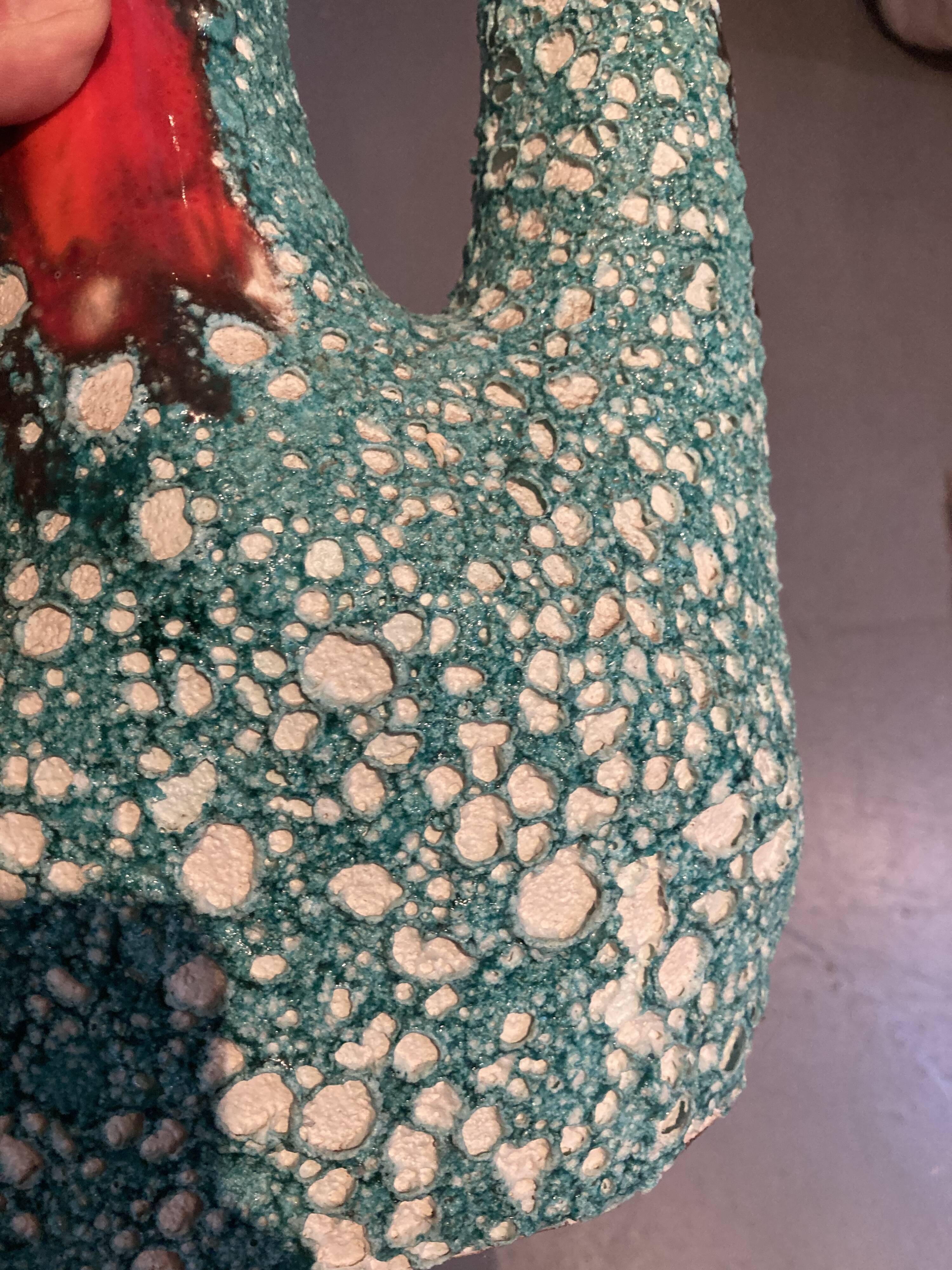 Vase ceramic vase Vallauris