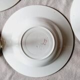 Set of 6 soup plates KG Lunéville Hollandais