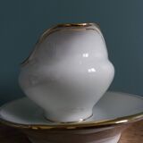 Betoule and Legrand Limoges porcelain sauceboat