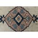 1970s Vintage Turkish Handmade Wool & Cotton Beige Area Rug 158x246
