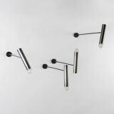 Pair of 1950s arm sconces, Parscot France