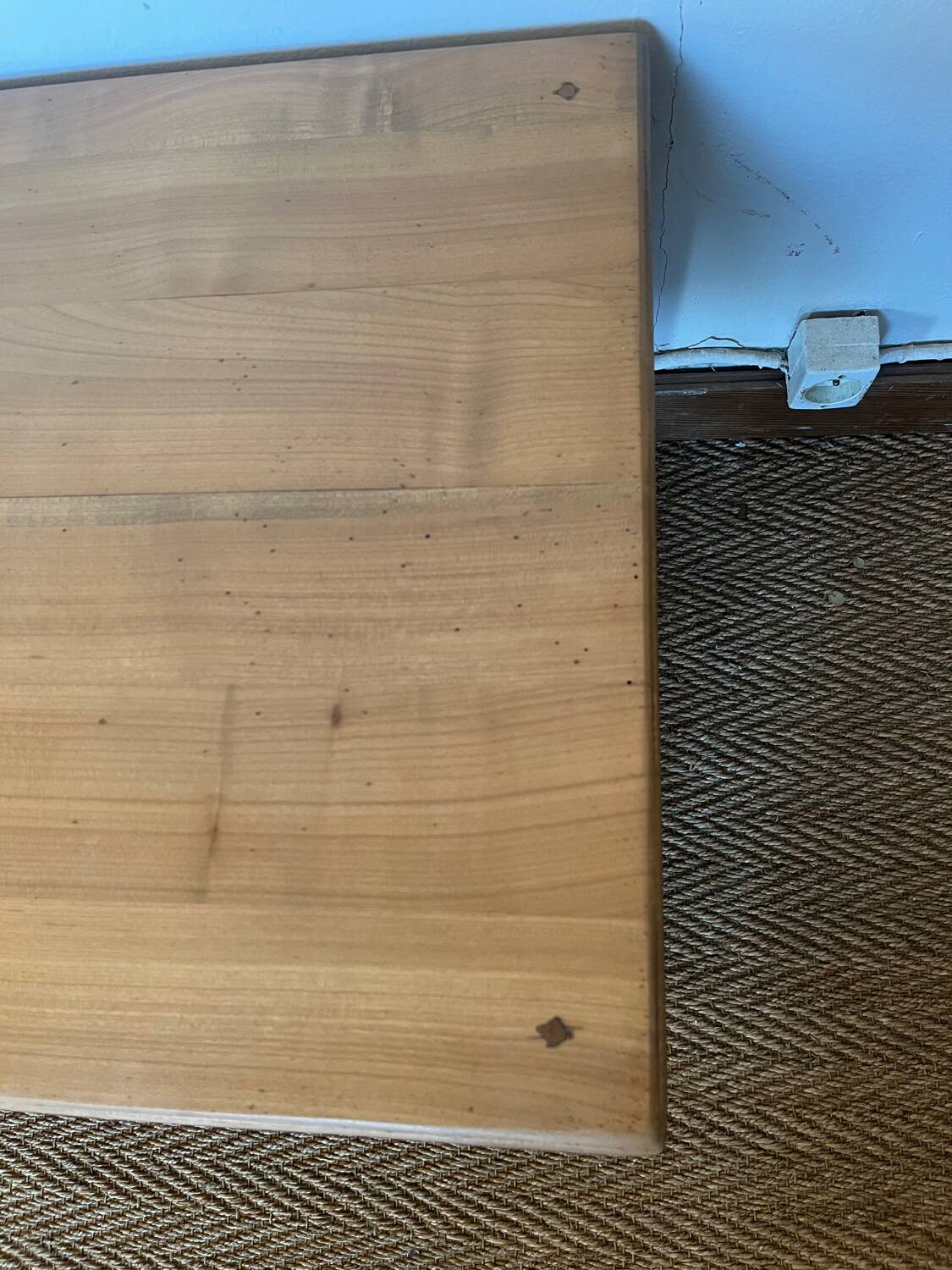 Vintage solid wood coffee table