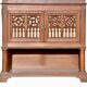 Buffet Néogothique en chêne sculpté