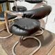 Cobra chairs by Giotto Stoppino, vintage 1970s.