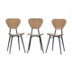 3 chairs 50s