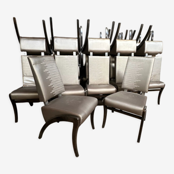 Lot 22 chaises bistrot restaurant collinet modèle kolb