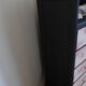 Chest of drawers in black and toile de Jouy