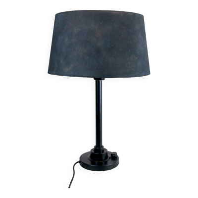 Lampe de table noire,Jumo, Moderne, France 1980
