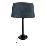 Black table lamp, Jumo, Modern, France 1980