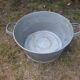Bassine ancienne en zinc