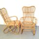 Paire de fauteuils en rotin Rohé Noordwolde