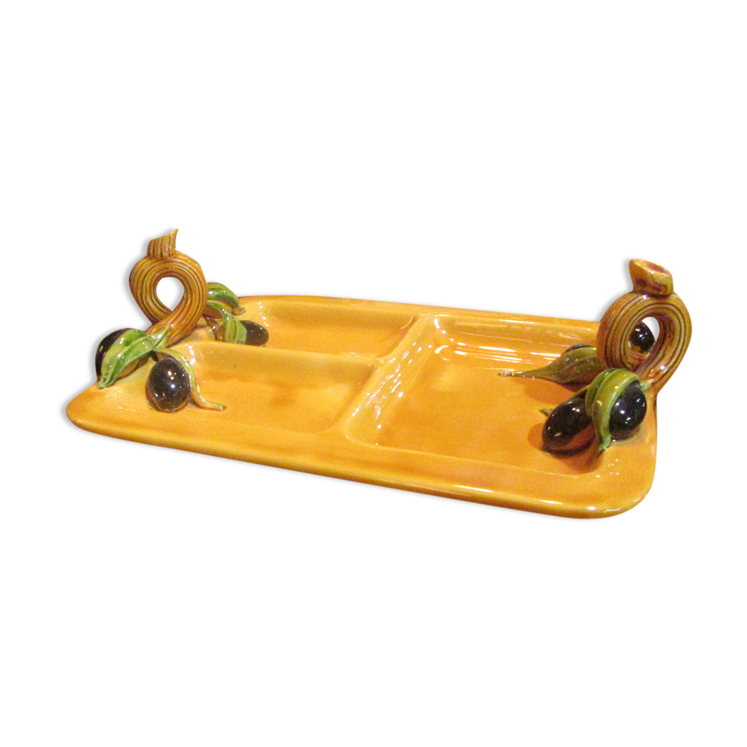 Old ceramic dish vallauris