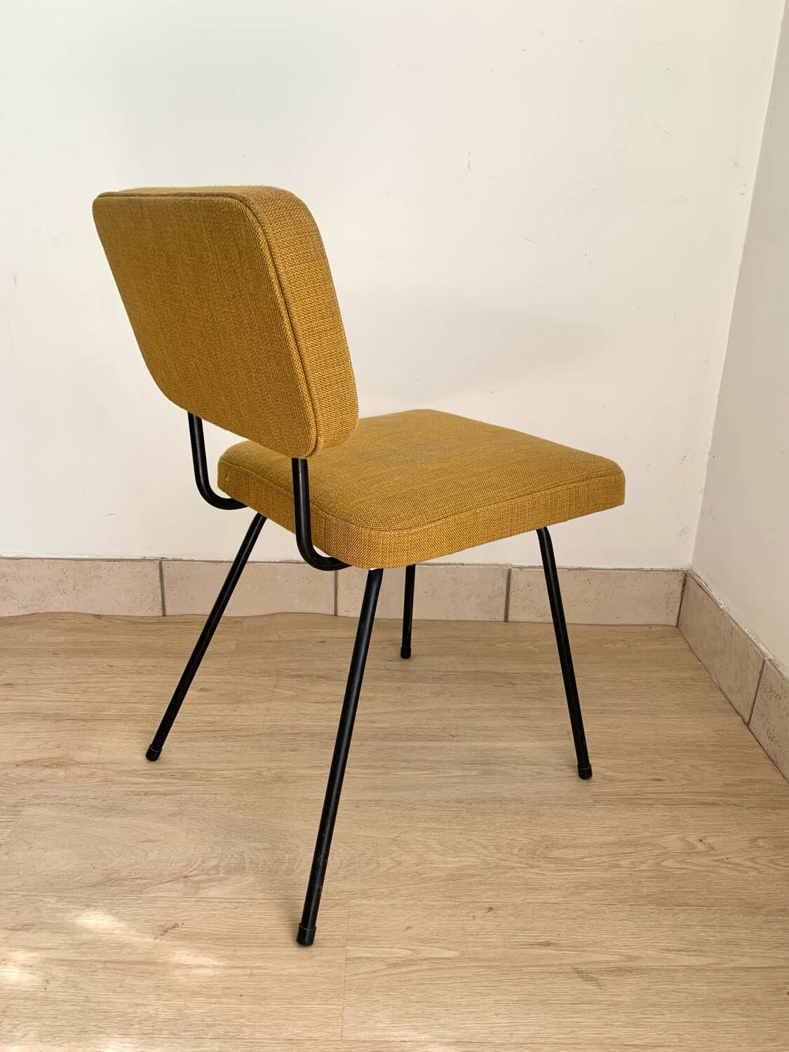 Pair of C57 chairs by Paul Geoffroy for Airborne