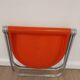 Vintage red Pluff stool – Anonima Castelli