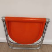 Tabouret vintage Pluff rouge – Anonima Castelli