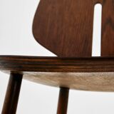Restored J67 chair in oak by Ejvind A. Johansson for FDB Møbler.