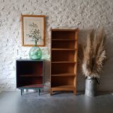 Narrow library vintage sliding door