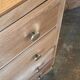 Oak chest of drawers