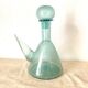 Antique wine decanter, bubbled glass porron