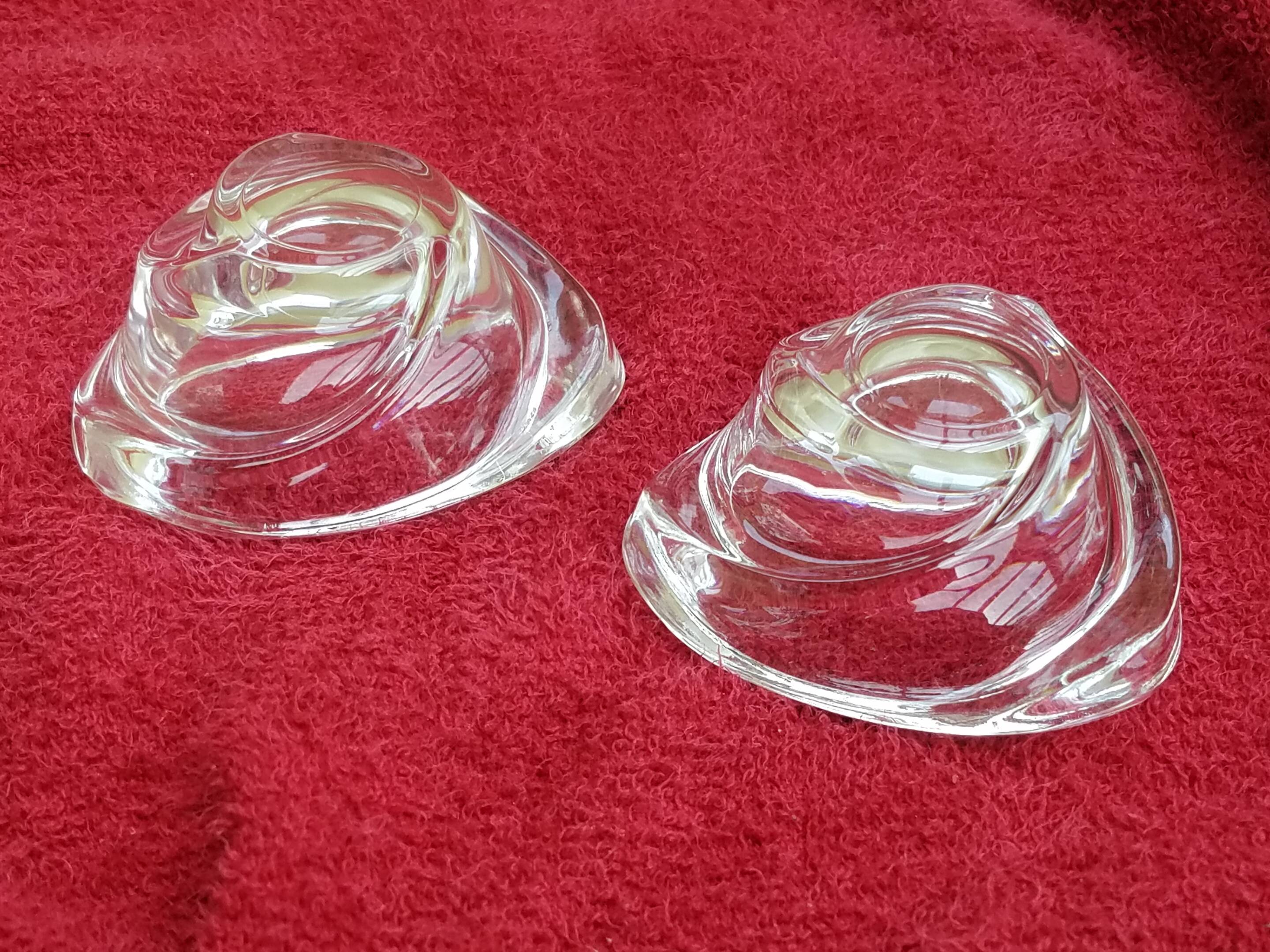 Crystal salt and pepper shaker set