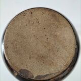 Glazed stoneware pitcher in coppery brown – Potter's work, France, 1970s