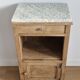 Meuble chevet art déco chêne 1920