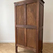 Louis XV style chest of drawers in dark wood with 7 drawers