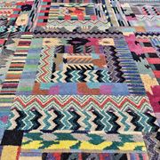 Vintage hand-knotted rug model Orion by Ottavio Missoni for Missoni