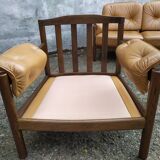 Scandinavian leather lounge