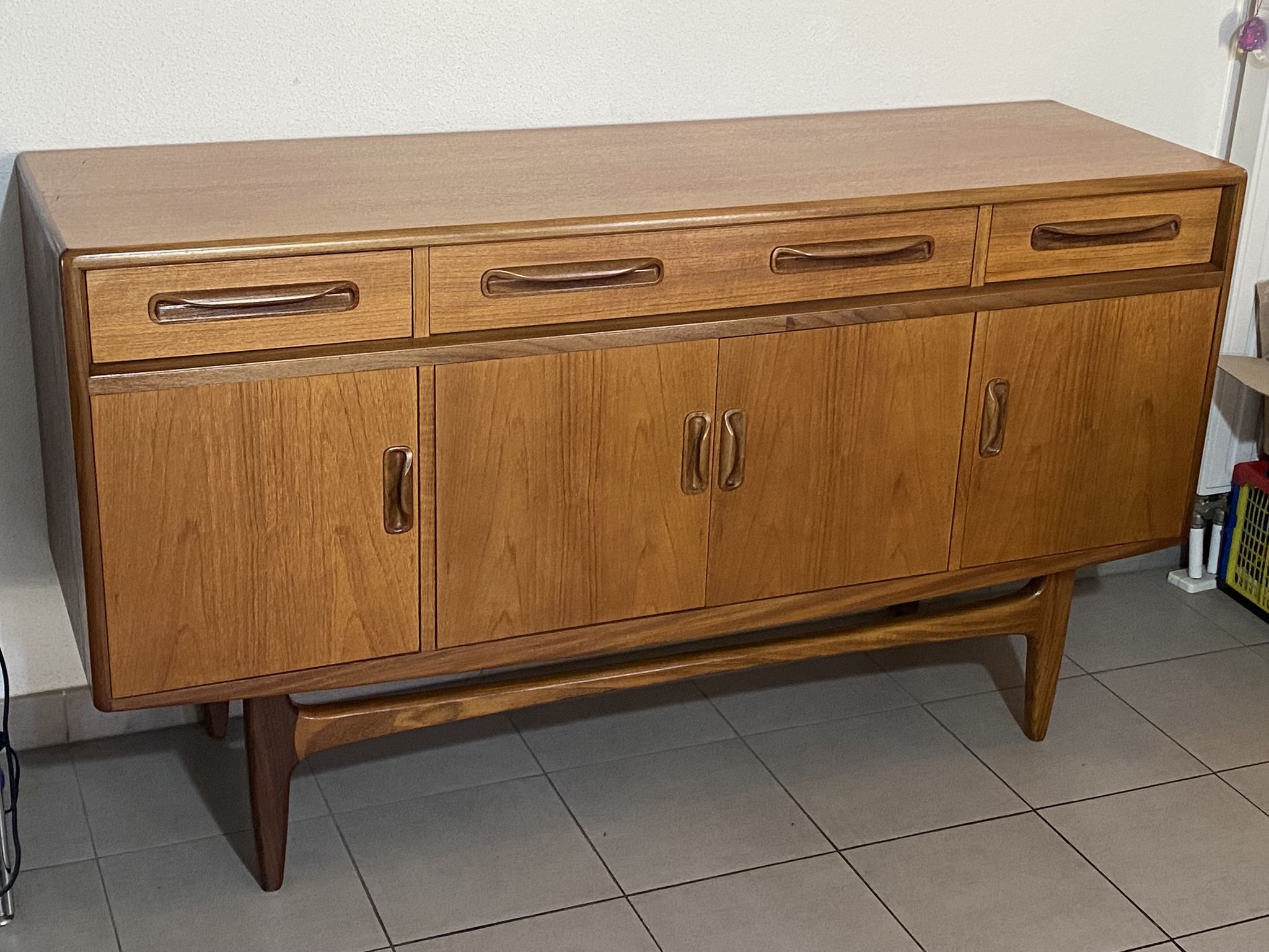 Scandinavian teak row G-Plan By Victor Wilkins 1960