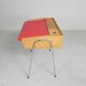 Antique children's desk with flap, 1950