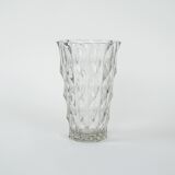 Crystal vase, Italian design, 1960s, manufactured in Italy