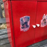 Doll clothes cabinet- Vintage toy